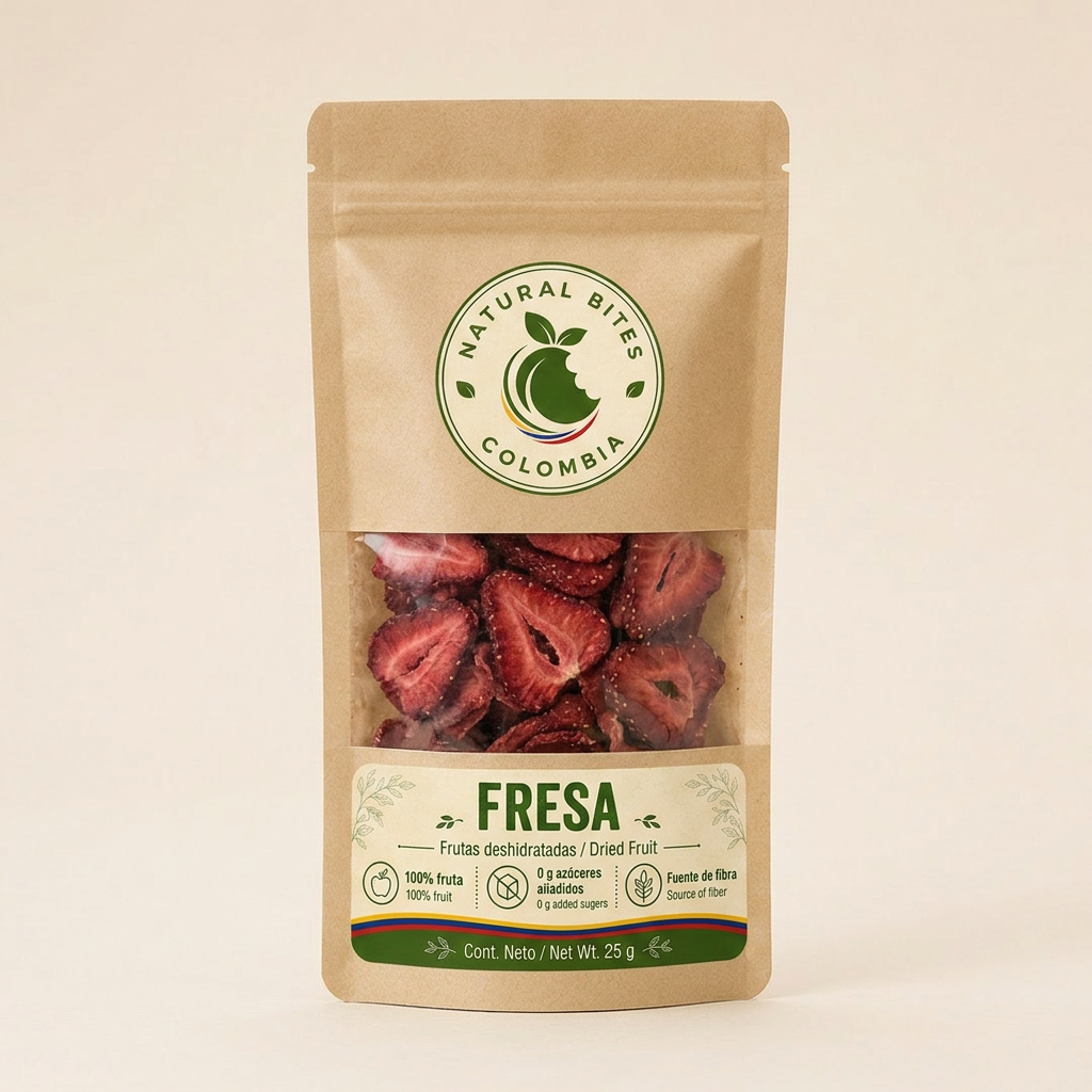 Fresa deshidratada