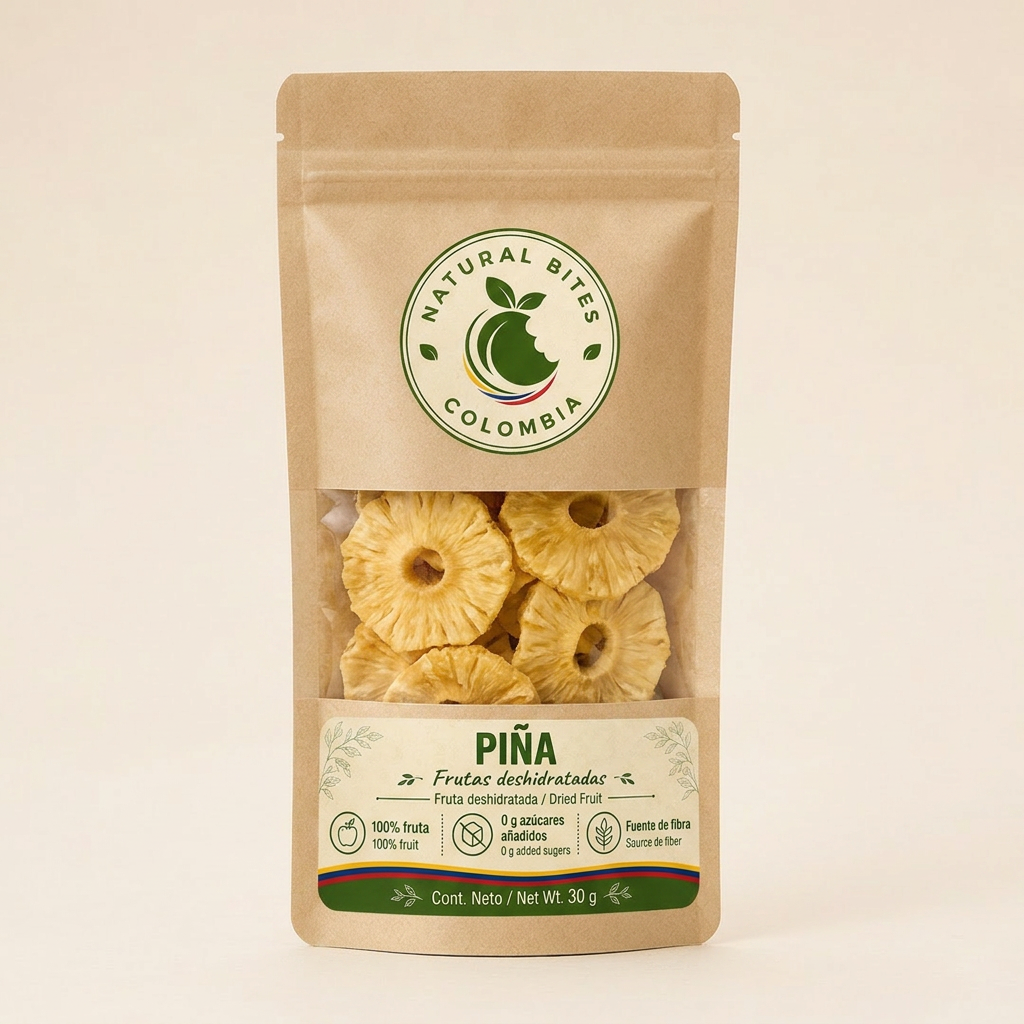 Piña deshidratada